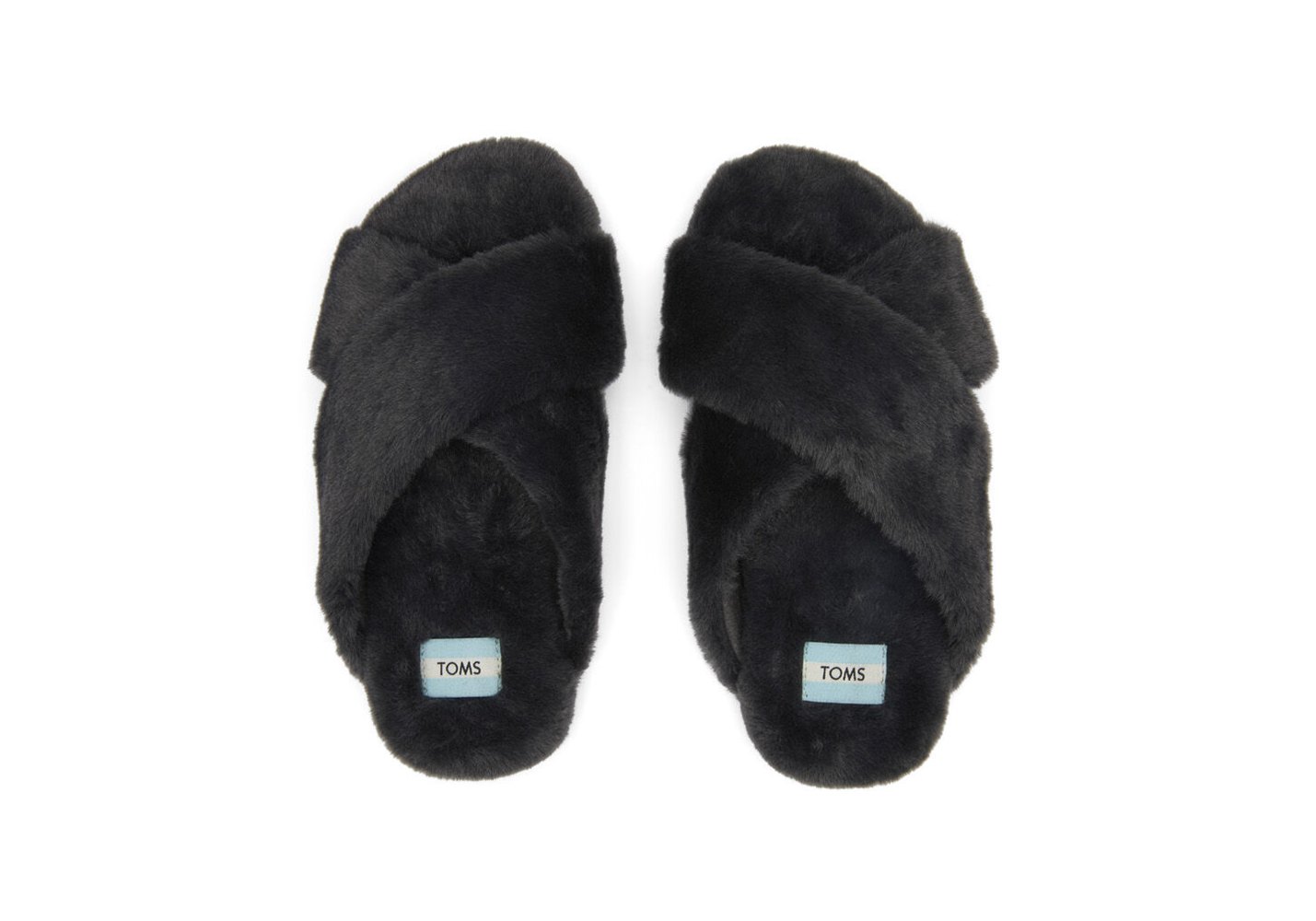 Toms Susie Slipper Black - Womens - 40581-QWYK